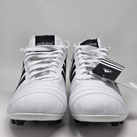 Adidas Copa Mundial Men’s Leather Soccer Cleats White Black Size 5.5 ID4050 New